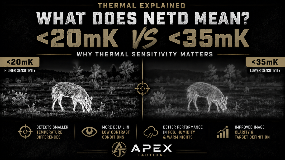 What Does NETD (mK) Mean in Thermal Imaging?