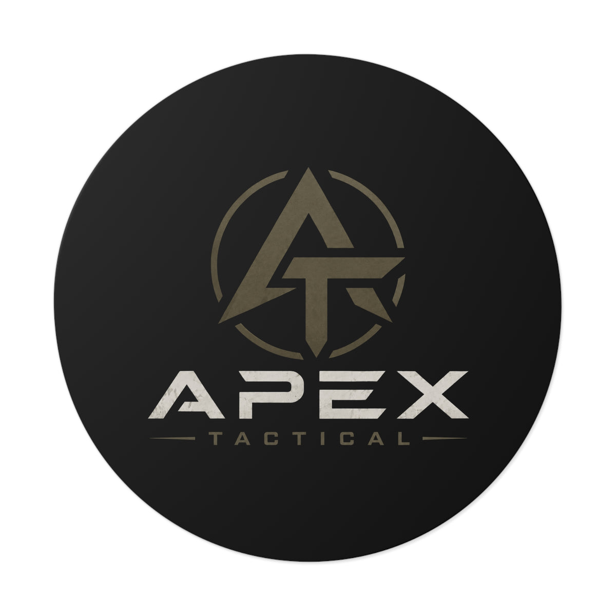 Apex Tactical Round Logo Sticker