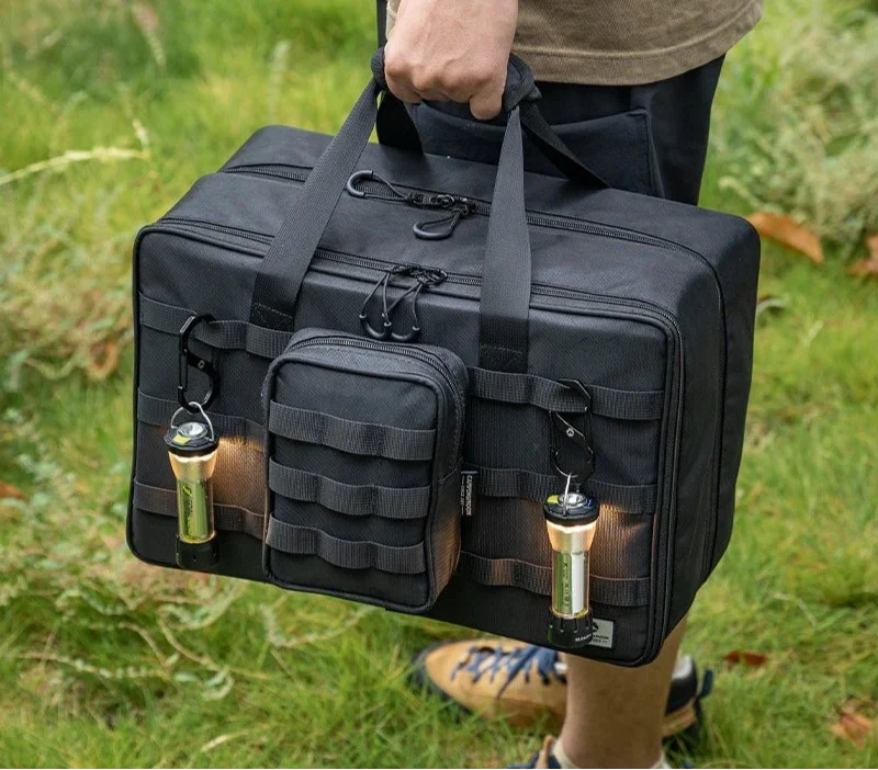 Storage Bag Tactical Camping Organization Black